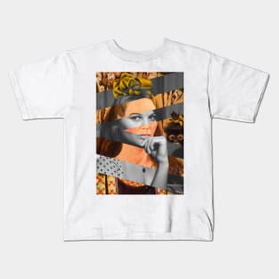 Self Portrait by Frida K. and Claudia C. Kids T-Shirt